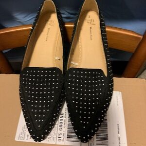 Women’s Black Studded shoes.